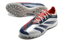 Predator 24 Elite TF Society Football Boots - Grey and Blue