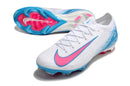 Air Zoom Mercurial Vapor 16 Elite FG Field Football Boots - White and Blue