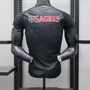 Camisola Benfica 2024-25 Away Preta Versão Jogador
