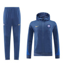 Conjunto de Treino Inter Milão 2024-25 - Casaco com Capuz