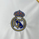 Camisola Real Madrid 2025/26 - Mbappé 10 com Patchs/ badge Champions League(Entrega Imediata)