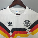 Camisola Seleção Alemanha Retrô 1990 - Branca